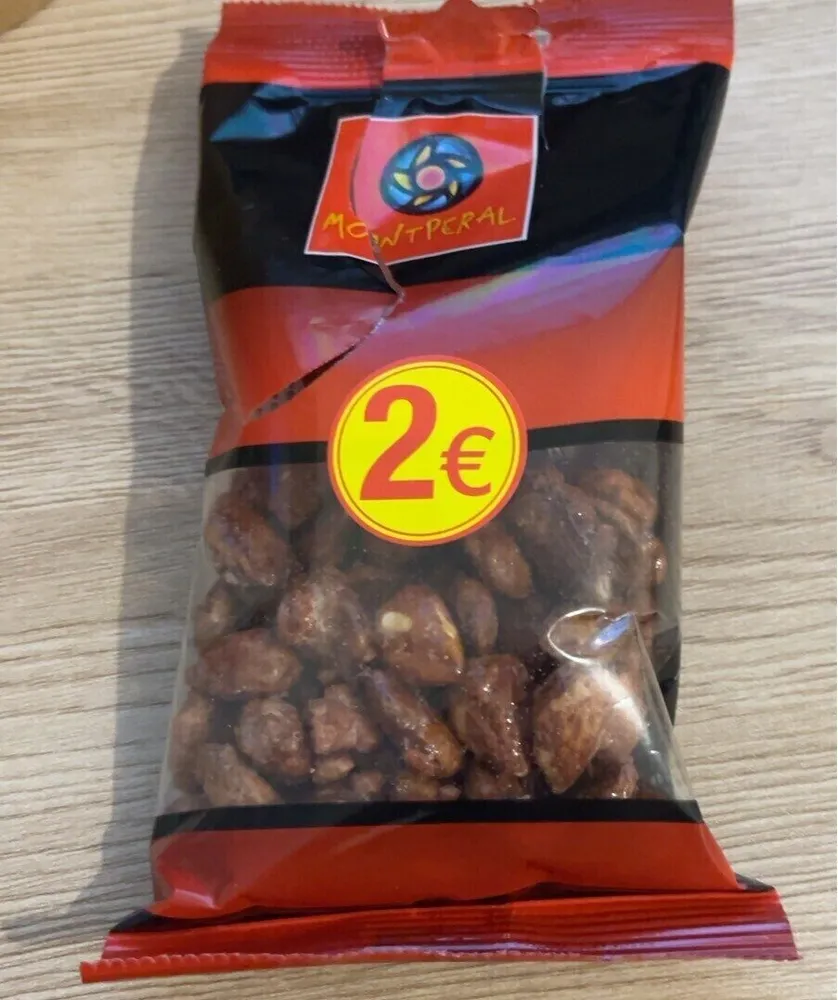 Amandes caramélise
