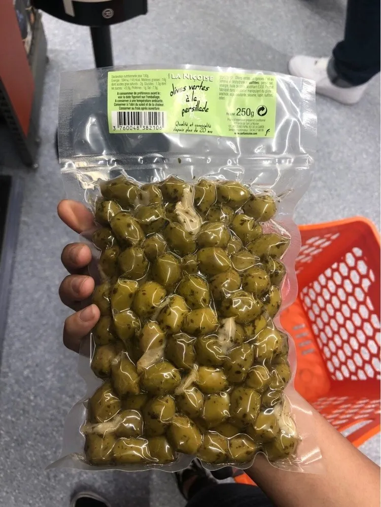 Olives vertes à la Persillade, 250g