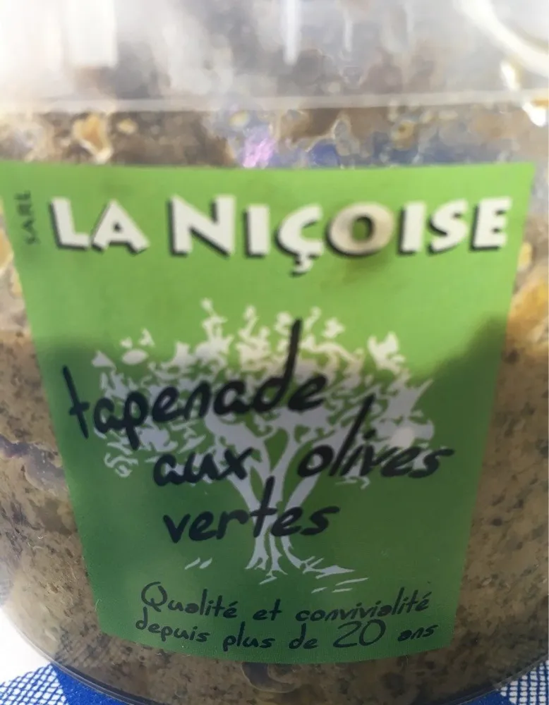 Tapenade aux olives vertes