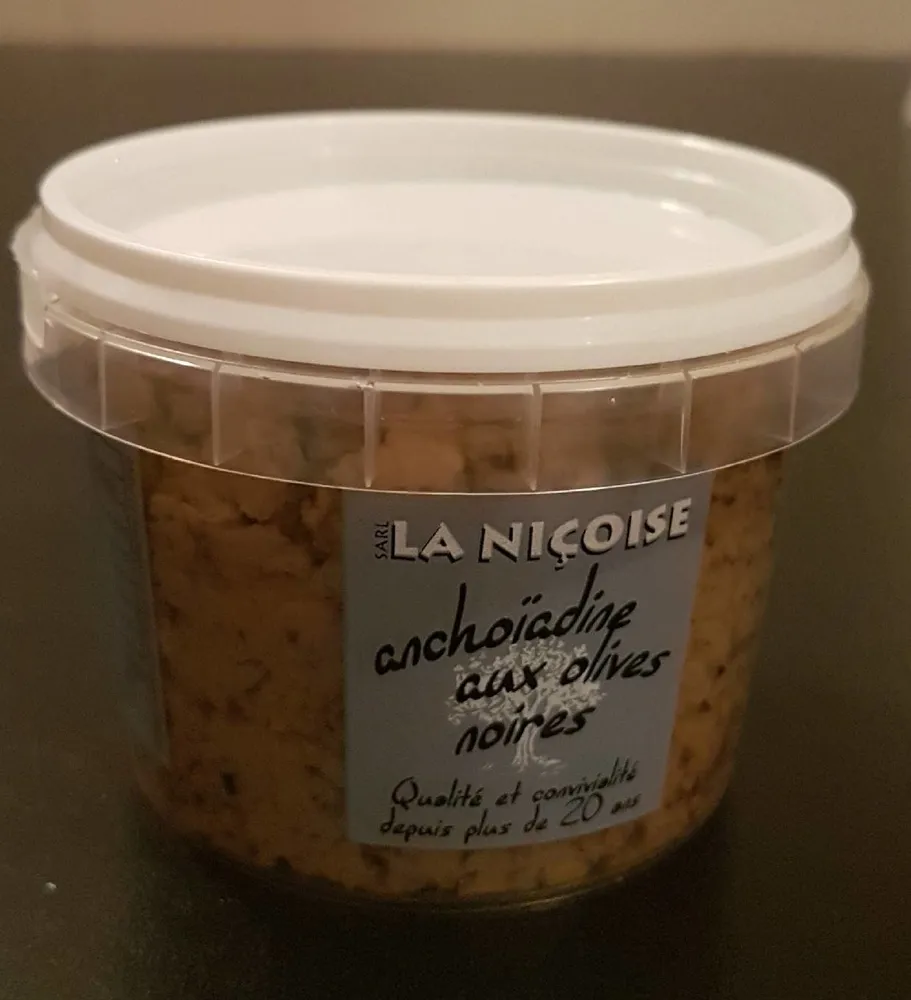 Anchoïadine aux olives noires