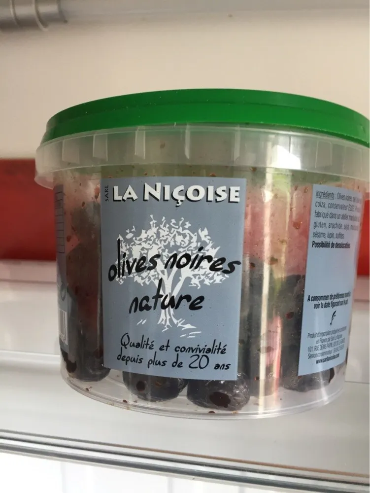 Olives noires nature