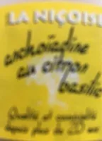 Anchoiade citron basilic