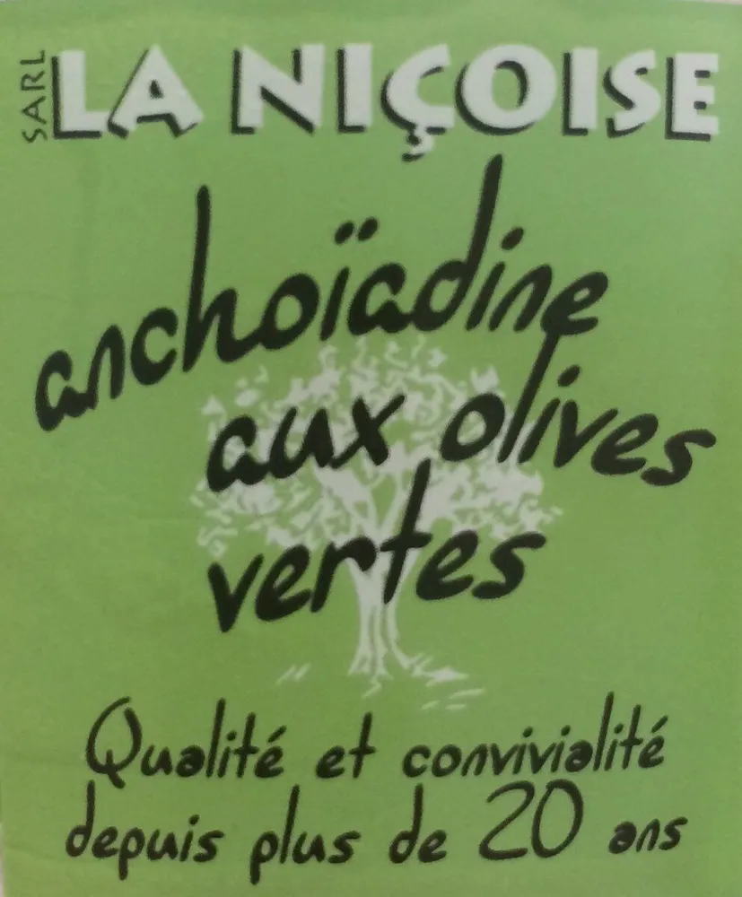 Anchoïadine aux olives vertes, 100g