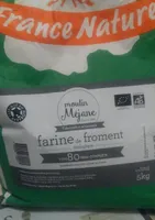 Farine de froment type 80 semi-complète
