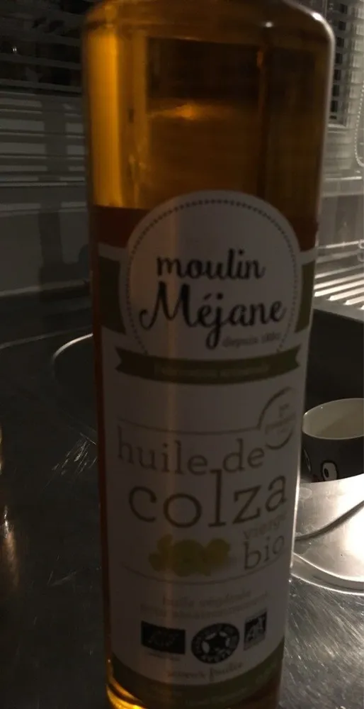 Huile de colza vierge bio