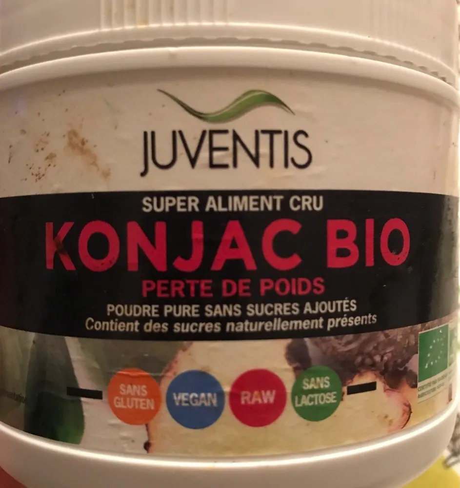 Konjac bio en poudre