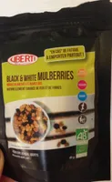 Black & white mulberries