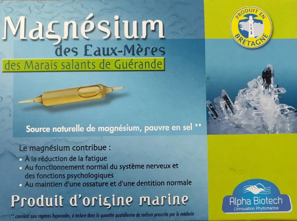 Magnesium Des Eaux Mères