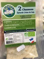 2 chaussons epinard creme de soja