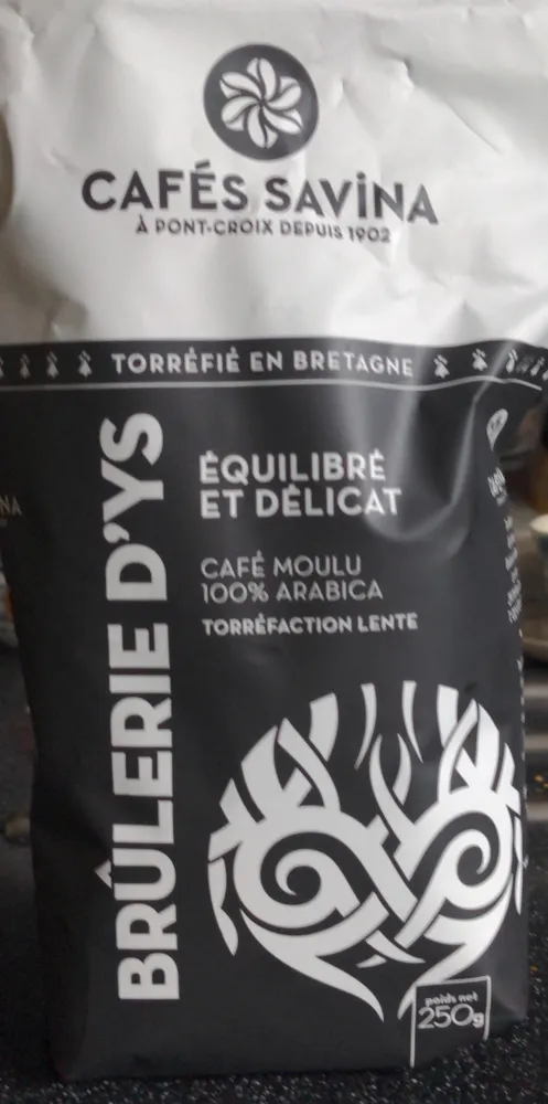 Café moulu 100% arabica