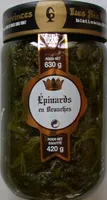 Epinards en branches