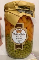 Petits Pois extra fins et carottes à l’étuvée
