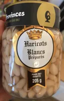 Haricots blancs préparés