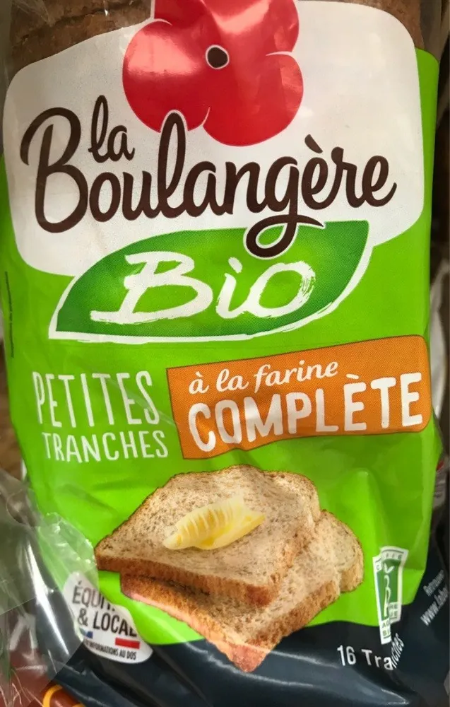 Petites tranches a la farine complete