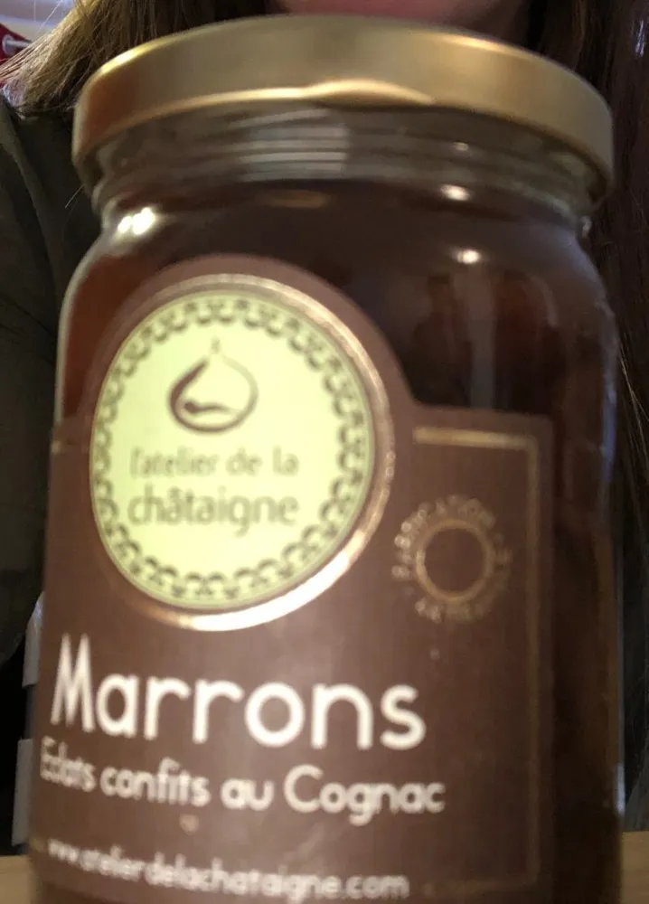 Marrons Eclats confits au cognac