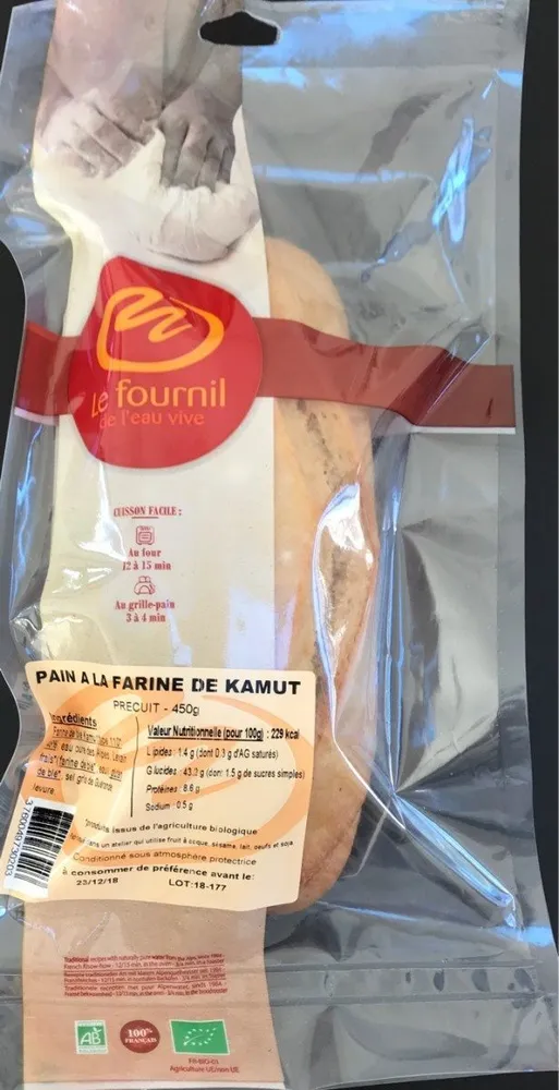 Pain à la farine de kamut