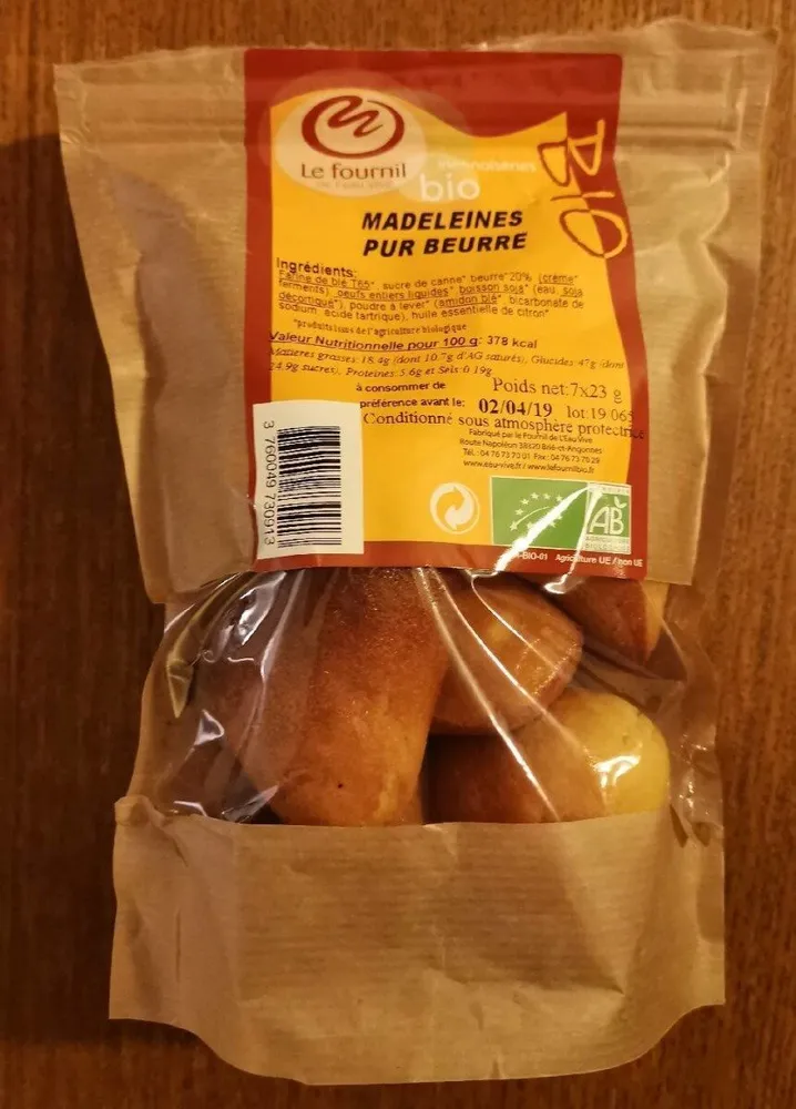 Madeleines pur beurre