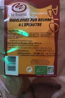 Madeleines pur beurre à l'épeautre