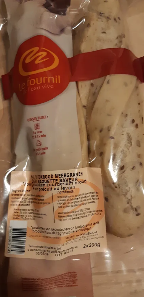 Demi baguette saveur