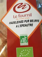 Madeleine pur beurre à l'épautre