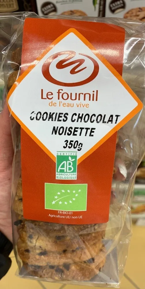 Cookies chocolat noisette