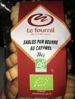 Sablés pur beurre au caramel