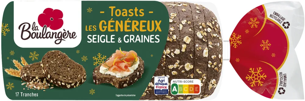 Toasts Seigle & Graines