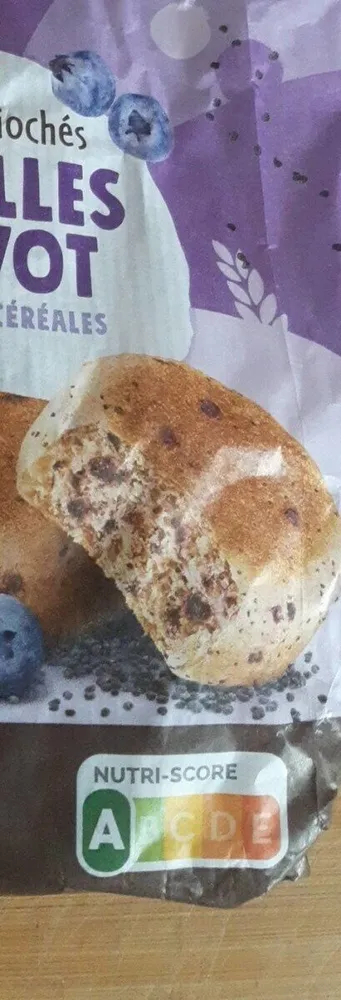 Muffin brioché myrtilles et pavot