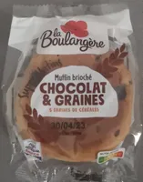 Muffins brioché chocolat et graines