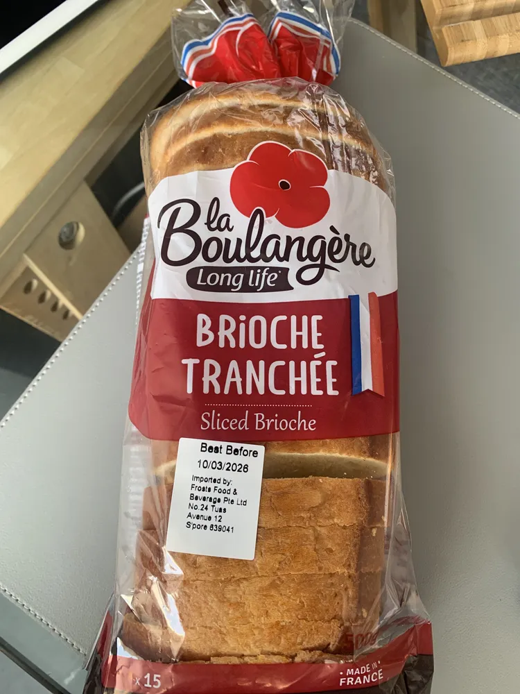 Sliced Brioche