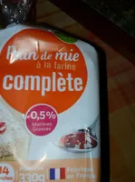Pain de mie a la farine complète