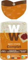Pain de mie sans croute complet 330g
