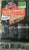 Pain de mie Complet Bio sans croûte