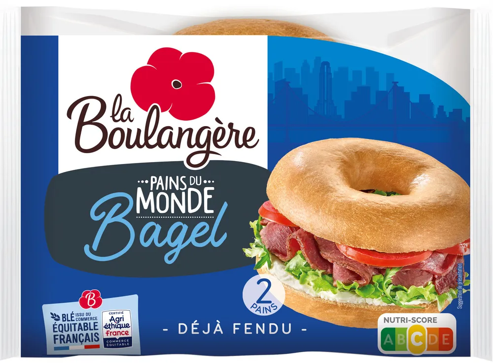 2 pains bagel 180g
