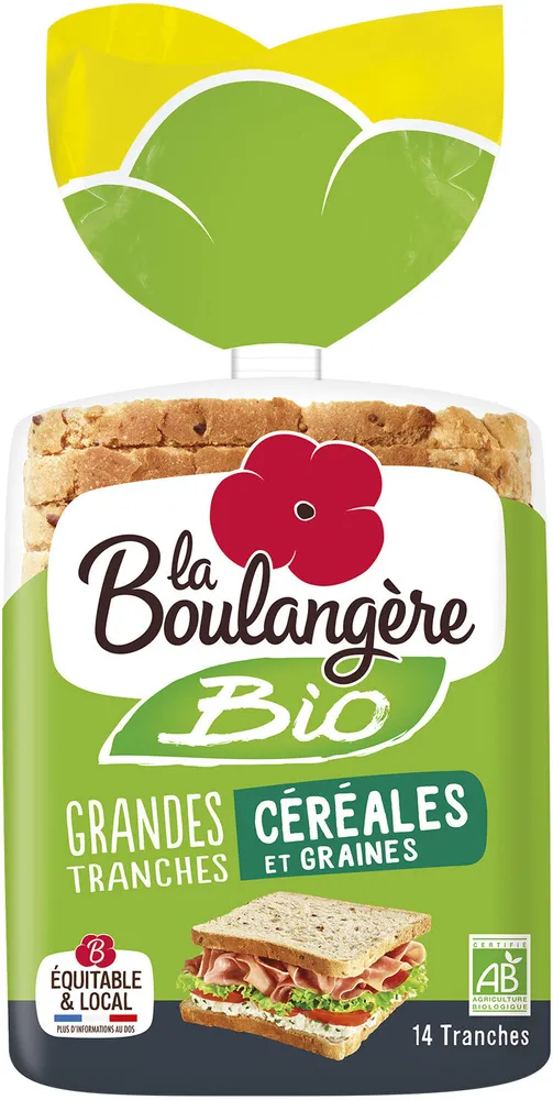 pain céréales et graines