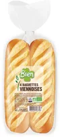 Bag viennoise bio* nature x4 340g