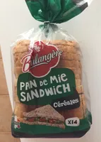 Pain de mie sandwich cereales