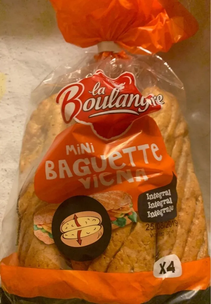 Mini baguette viena integral