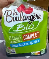Grandes tranches complet sans sucres ajoutés