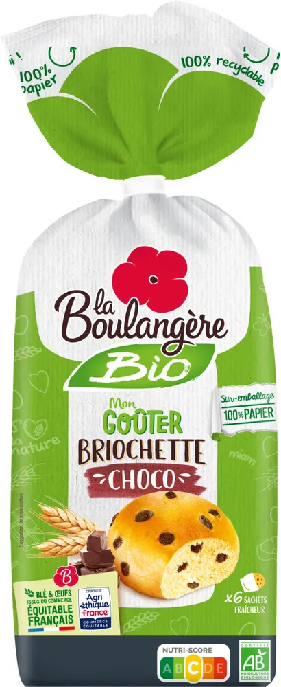 Mon goûter briochette choco