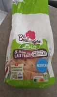 8 Pains au lait frais Bio aux pépites de chocolat 280g