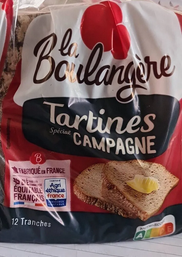 Tartine spéciale campagne