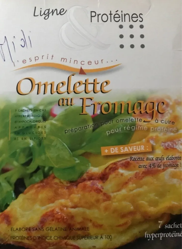 Omelette au fromage