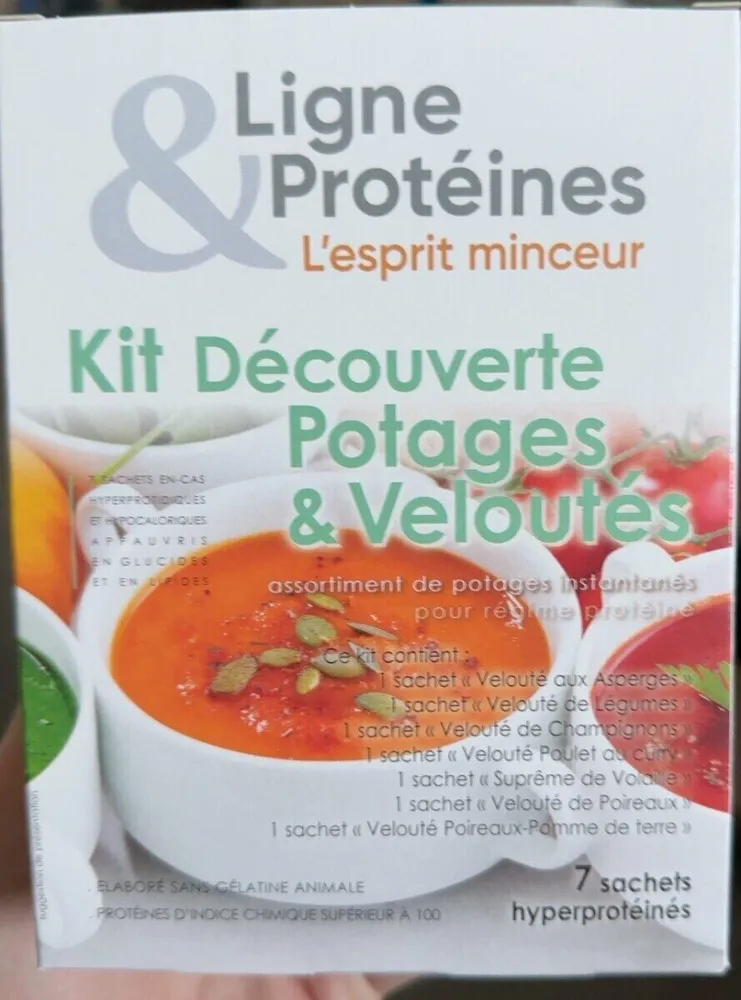 Soupes hyperprotéinées