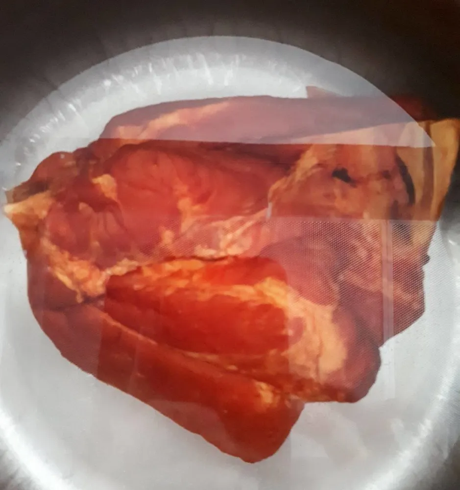 Palette fumée avec os
