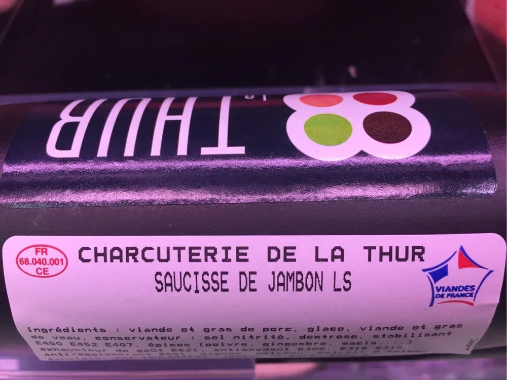 Saucisse de jambon