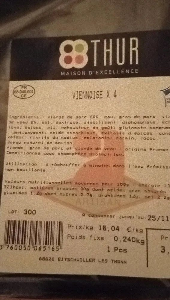 Viennoise thur