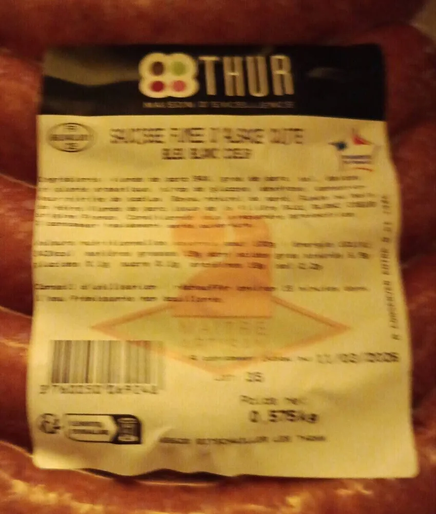 Saucisses fumées d'Alsace