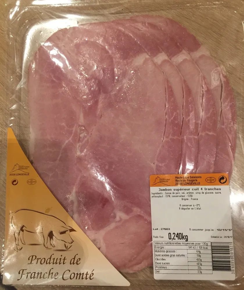 Jambon dd franche comté