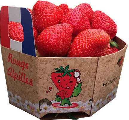Fraise rouge des Alpilles, catégorie 1